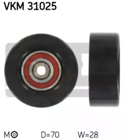 Ролик натяжителя SKF для VW POLO (6N1) 64 1.9 D